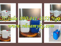 Vỏ can nhựa 30 lít nắp garenti thoát khí, thùng nhựa 20L đựng đường fructo, can nhựa 10L đựng xăng