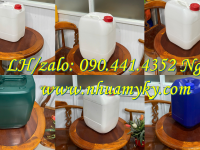 Vỏ can nhựa 30 lít nắp garenti thoát khí, thùng nhựa 20L đựng đường fructo, can nhựa 10L đựng xăng