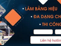 Làm bảng hiệu quảng cáo giá rẻ tại TPHCM