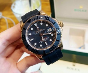 Đồng Hồ Rolex cơ automatic toạ độ dây cao su