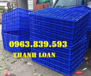 Sóng nhựa hs015 - sóng nhựa 26 bánh xe đựng nguyên vật liệu rẻ / 0963.839.593 Ms.Loan