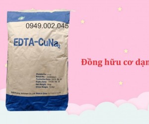 EDTA Đồng hữu cơ giúp diệt tảo, ký sinh trùng trong ao nuôi