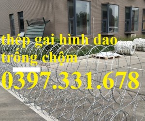 Nơi bán thép gai hình dao đường kính 90cm giá tốt nhất thị trường