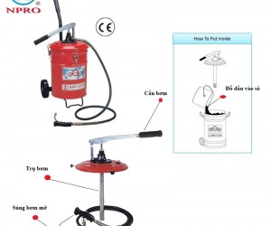 Máy bơm mỡ H20-G 