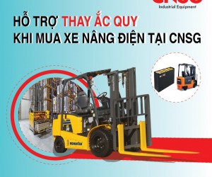 Bảng giá xe nâng điện mới nhất tháng 10-2023