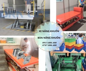 Xe Nâng Mặt Bàn – Bàn Nâng Khuôn Mẫu cao 1M/ 1M3/ 1M5