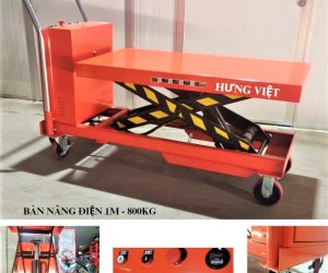 Bàn Nâng Điện 800Kg Cao 1M Sẵn Hàng Tại TP.HCM