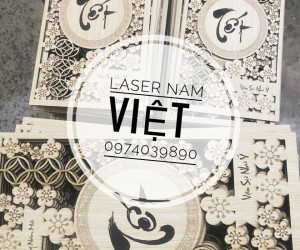 Hộp quà tết - hộp gỗ quà tặng, Xưởng gia công khắc cắt laser hộp gỗ 