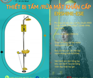 Thiết bị tắm / rửa mắt khẩn cấp ENSHINE ESE 