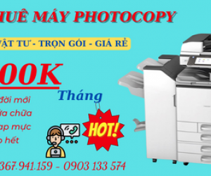 Chuyên cho thuê máy photocopy tại Quận Tân Phú