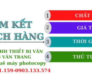 Cho thuê máy photocopy không cọc tại Quận 4