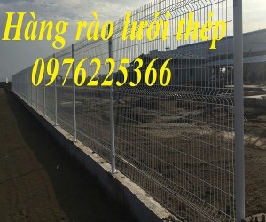 Lưới hàng rào mạ kẽm , hàng rào lưới thép hàn mạ kẽm D4, D5, D6, D8