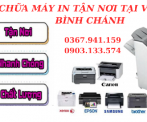 Sửa máy in Vĩnh Lộc A – Bình Chánh