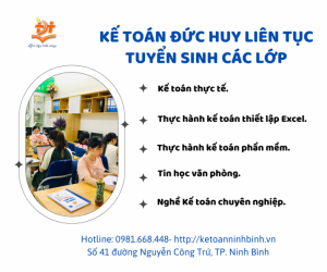 Khóa Kế toán dành cho người mới bắt đầu