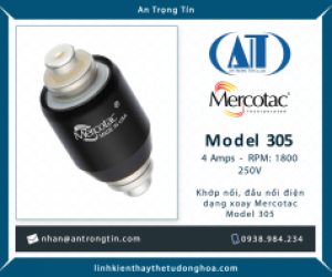 Tinh tế trong từng thiết kế: Đầu nối điện dạng quay Mercotac M305V