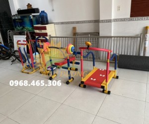 Dụng cụ GYM mầm non nhập khẩu, thiết bị gym trẻ em