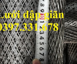 Nơi bán lưới trám dầy 3ly ô 30x60mm mới 100%