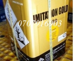 Muối giả vàng, Imitation Gold, phụ gia xi mạ, mạ giả vàng