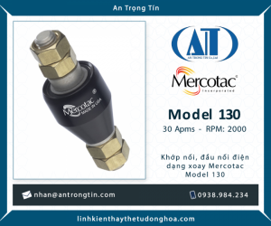 Khớp nối xoay Mercotac Model 130 công nghệ truyền điện được cải tiến