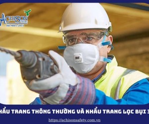 Sự khác biệt giữa khẩu trang thông thường và Khẩu trang lọc bụi 3M