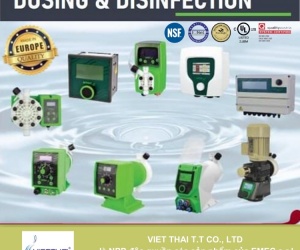 Bơm định lượng EMEC HTA 10006 K/PP dòng lưu lượng thấp dưới 1 L/h