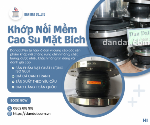 Khớp Nối Chống Rung| Khớp nối mềm inox nối ren| Khớp chống rung mặt bích