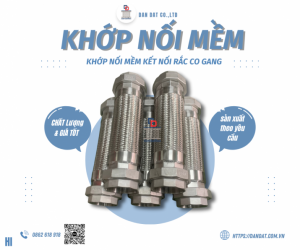 Khớp Nối Chống Rung Inox Mặt Bích| Khớp nối giảm rung inox 304| khớp chống rung kim loại