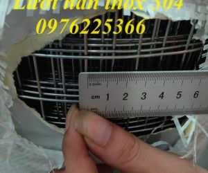 Giá lưới inox 304 ô 25x25