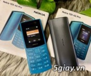 Nokia 105 4G Pro điện thoại cục gạch dưới 800k bắt sóng 4G trong thời đại cắt 2G