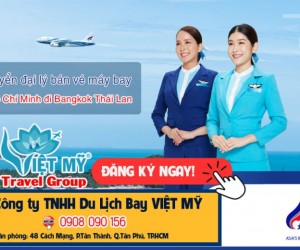 Tuyển dụng bán vé máy bay Sài Gòn đi Bangkok Thái Lan 