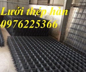 Lưới thép hàn phi 6 ô 100x100, 150x150, 200x200 hàn đen