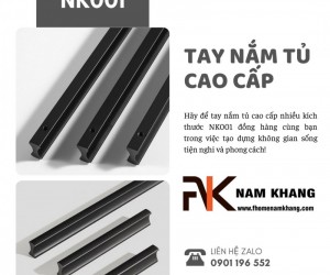 Tay nắm tủ cao cấp nhiều kích thước NK001 | Zalo 0901 196 552