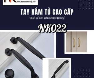 Tay nắm tủ cao cấp thiết kế đơn giản NK022 | Zalo 0901 196 552