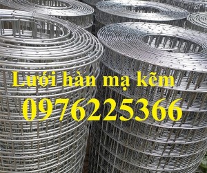 Lưới thép hàn mạ kẽm sợi 3mm