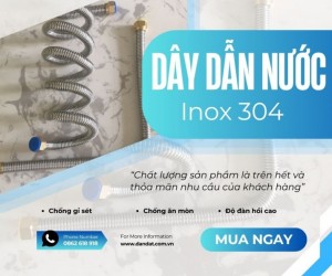 Ống Mềm Dẫn Nước Inox, Dây Dẫn Nước Inox Chịu Nhiệt, Dây Dẫn Nước Bình Nóng Lạnh