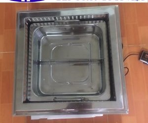 Bếp lẩu 2 ngăn vuông 3000W giá rẻ tại Nam Định