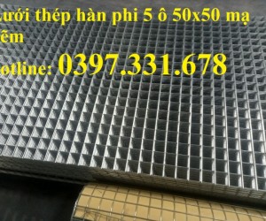 Lưới thép 4ly mạ kẽm