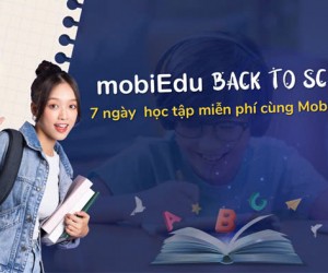 Chào mừng 20-11: MobiFone miễn phí 7 ngày học tập trên MOBIENGLISH