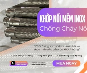 KHỚP NỐI MỀM-KHỚP NỐI MỀM CHỐNG RUNG-KHỚP NỐI MỀM INOX THỦY LỰC