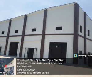 X1039. CHO THUÊ KHO XƯỞNG KCN NAM ĐỊNH 3000M2 PCCC NGHIỆM THU, TBA 630KVA