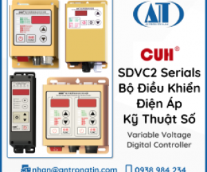 Bộ điều khiển CUH dòng SDVC2: Bảo vệ toàn diện cho thiết bị công nghiệp A