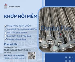 Khopnoimem, Khớp nối mềm inox 316, Khớp nối mềm inox công nghiệp