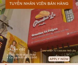 Tuyển nhân viên Bán hàng Fulltime – Partime