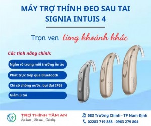 Máy trợ thính Signia Intuis 4 - Tận hưởng trọn vẹn từng khoảnh khắc