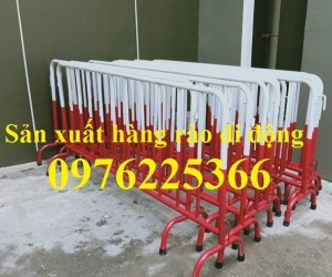 Hàng rào di động sơn màu phản quang 