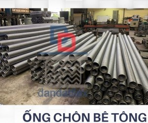 Khớp nối mềm inox chống rung mặt bích, Ống chôn bê tông chịu nhiệt 