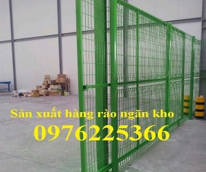 Vách lưới ngăn kho nhà máy 