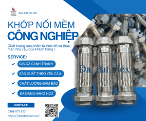 Khớp Nối Mềm Chống Rung| Khớp nối mềm inox công nghiệp, Khớp nối chống rung inox nối bích