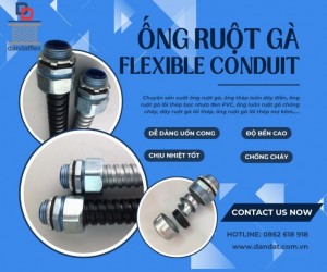 ỐNG RUỘT GÀ INOX| ỐNG RUỘT GÀ LÕI THÉP BỌC NHỰA PVC| ỐNG LUỒN DÂY ĐIỆN VÀ PHỤ KIỆN