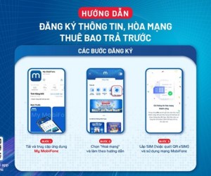 Hòa mạng thuê bao MobiFone - Nhận ngay voucher mua sắm